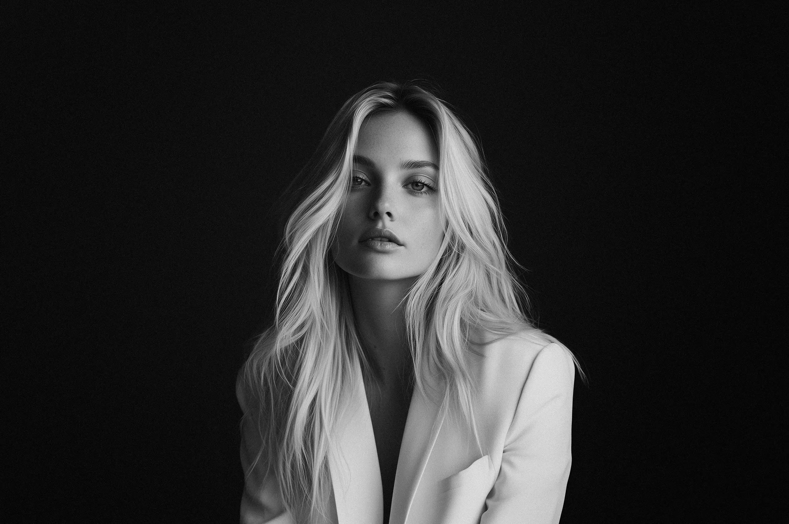 Cannes Image by notthoff La Biosthétique Friseur SW junge blonde edle Frau mit langem haar 150325